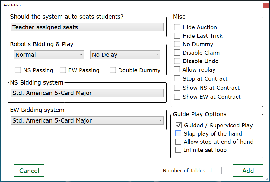 Shark Bridge Teacher’s Console