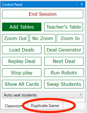 Shark Bridge Teacher’s Console