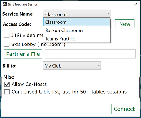 Shark Bridge Teacher’s Console