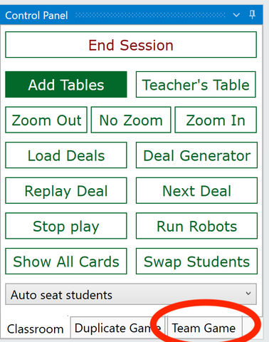Shark Bridge Teacher’s Console